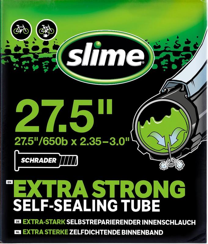 Halfords Slime Schrader Bike Inner Tube, 27.5 X 2.35 - 3.0 Inch | Extra 8% off for BC Members