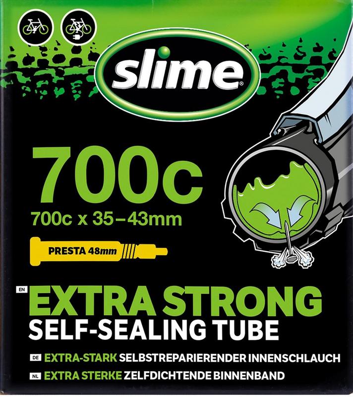 Halfords Slime Presta Bike Inner Tube, 700 x 35 - 45c | Extra 8% off for BC Members