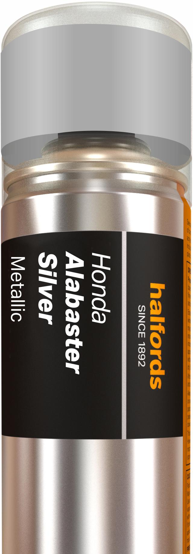 Halfords Honda Alabaster Silver Car Spray Paint 300ml Halfords UK