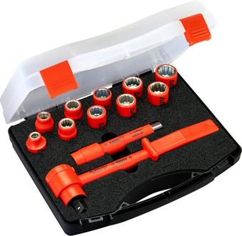 ITL 1/2" Drive 12pc Metric Socket Set