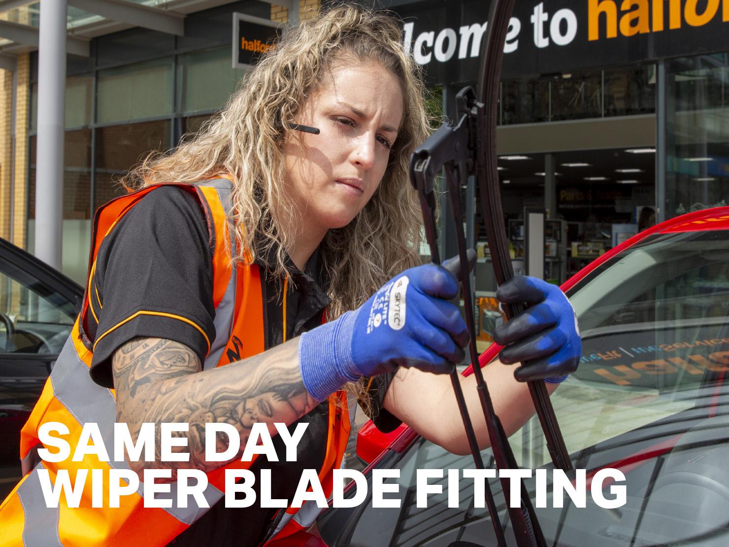 Halfords Set 101 Wiper Blades - Front Pair