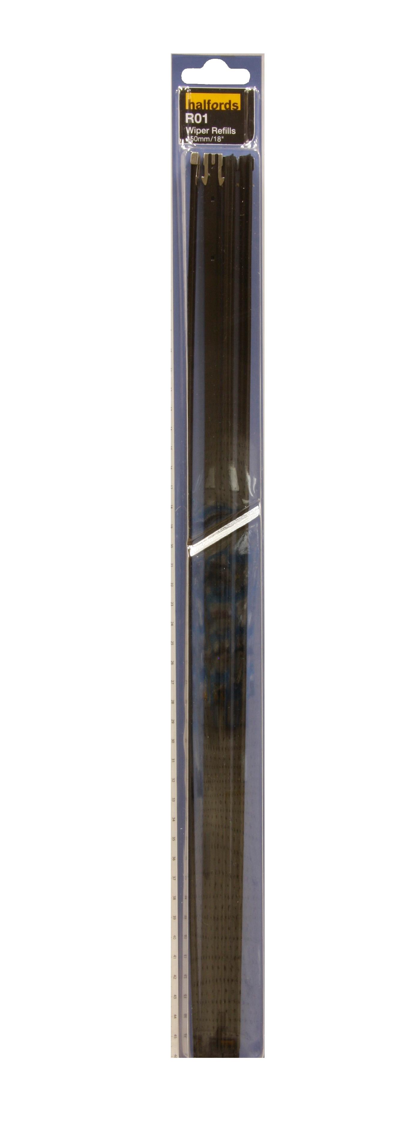 Halfords R01 Wiper Blade Refill - 18 Inch