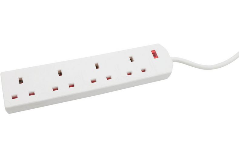 Daewoo 4 Gang 2m Extension Lead Daewoo 4 Gang 2m Extension Lead