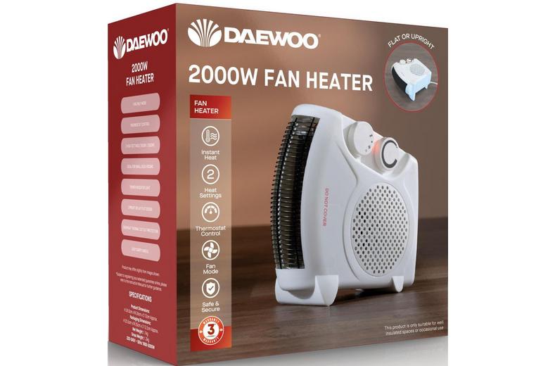 Daewoo Fan Heater Daewoo Fan Heater