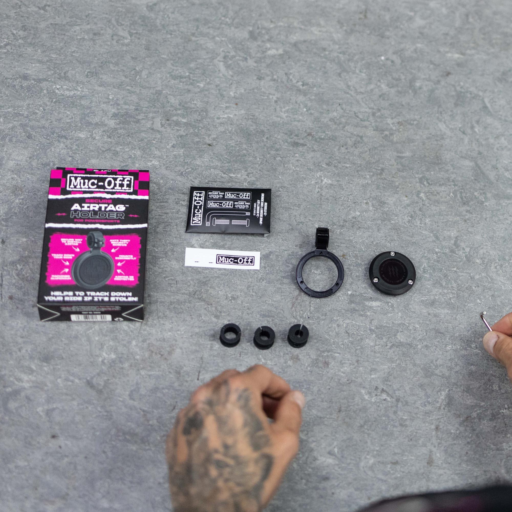Muc-Off Secure Airtag Holder for Powersports