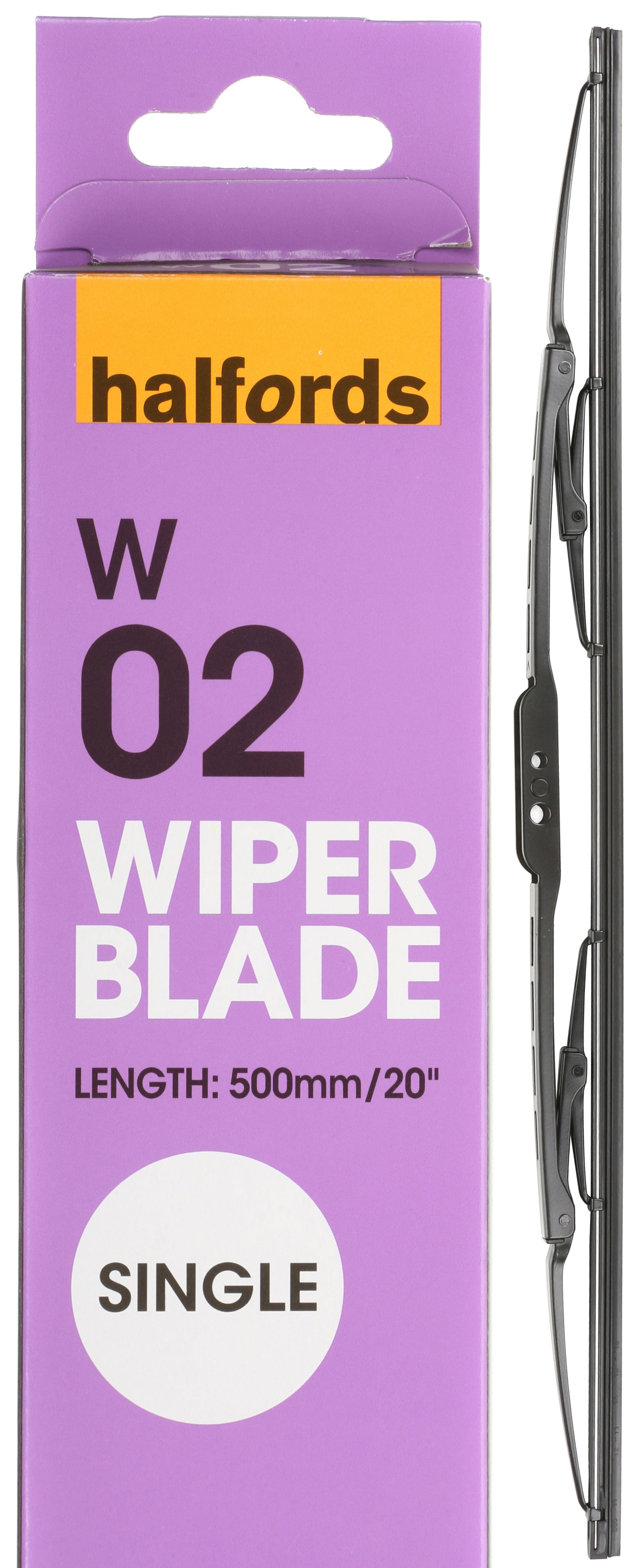 Halfords W02 Wiper Blade - Single