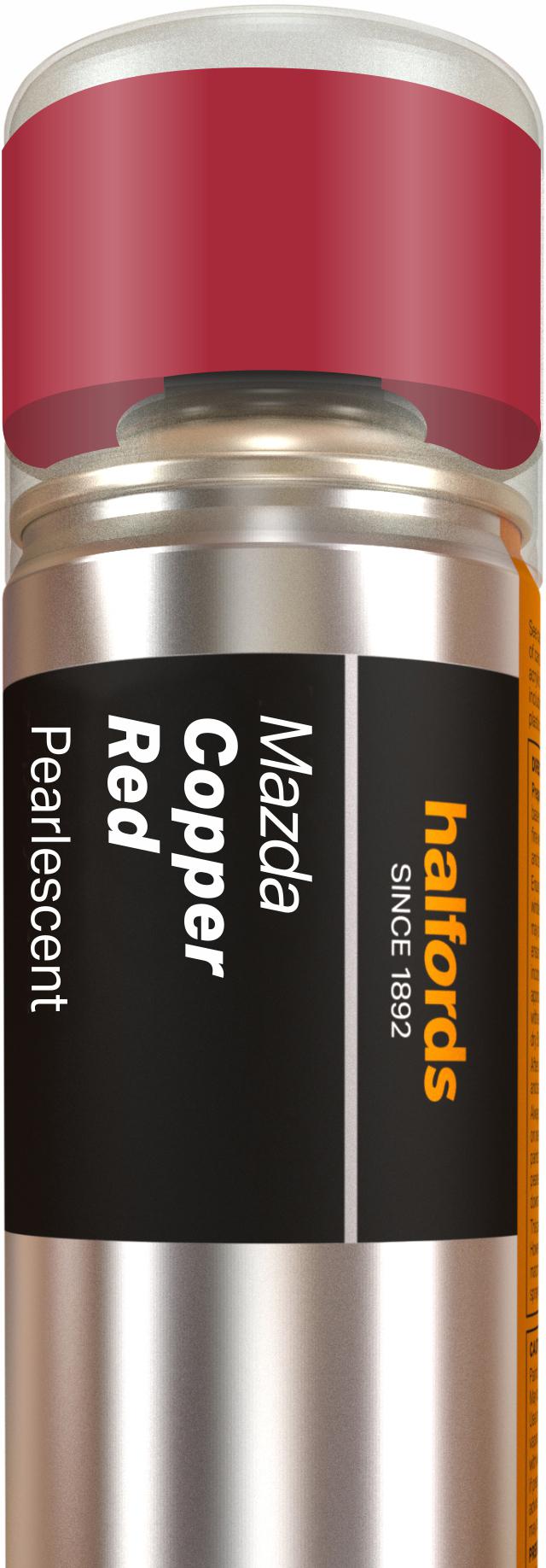 Halfords Mazda Copper Red Car Spray Paint 300ml Halfords UK