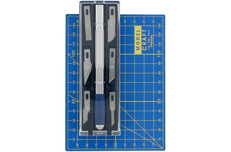 Modelcraft Knife Set & Cutting Mat Modelcraft Knife Set & Cutting Mat
