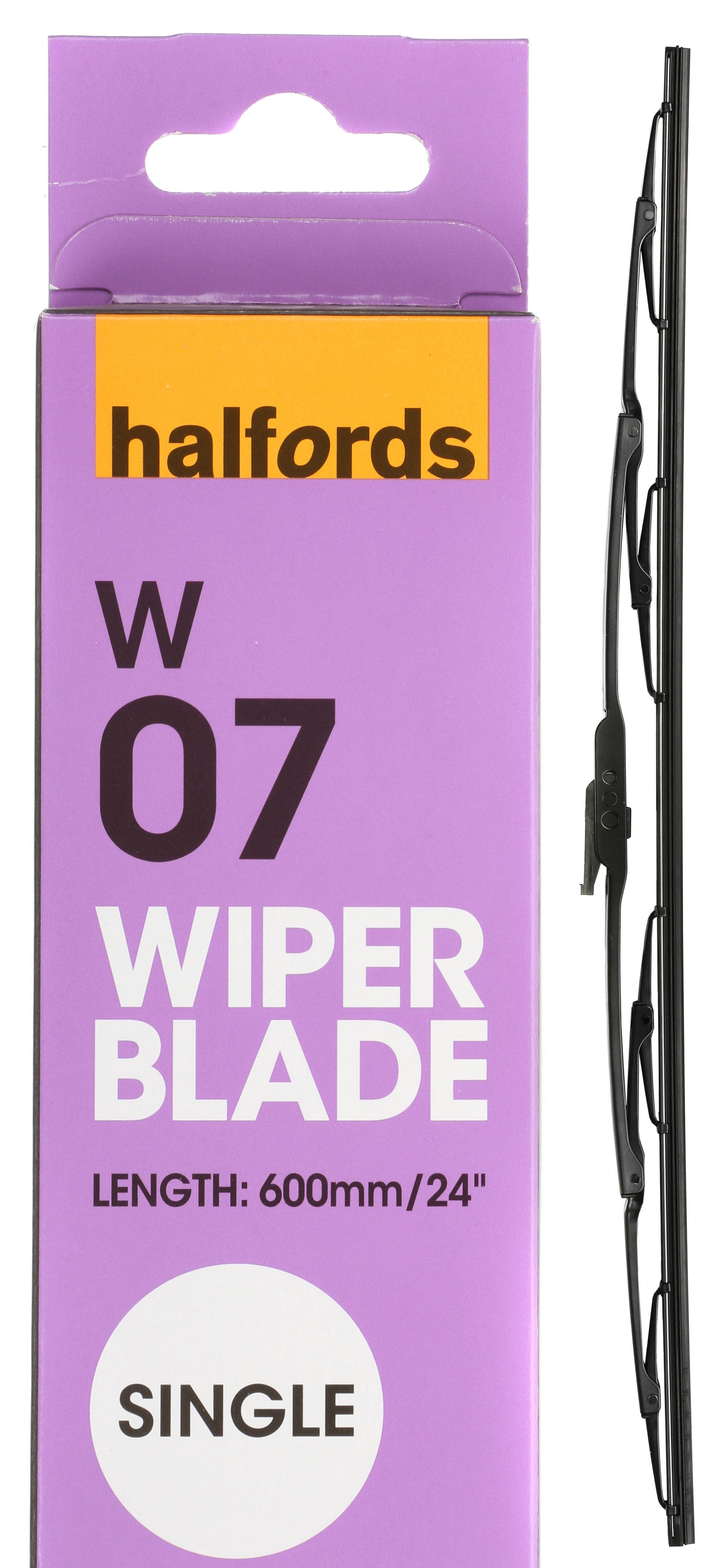 Halfords W07 Wiper Blade - Single