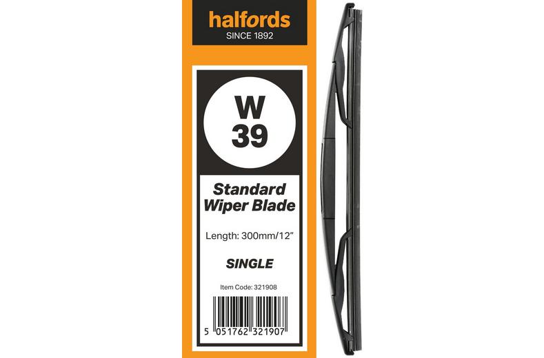 Halfords W39 Wiper Blade- Single Halfords W39 Wiper Blade- Single