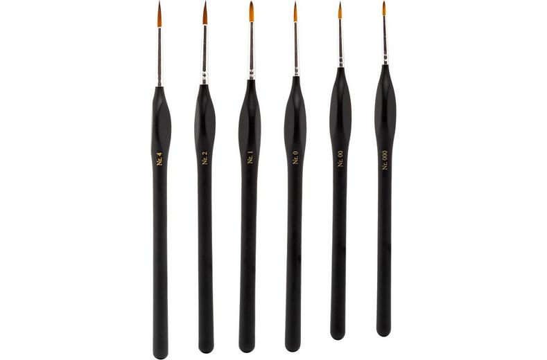 Modelcraft Fine Synthetic Brush Set Modelcraft Fine Synthetic Brush Set