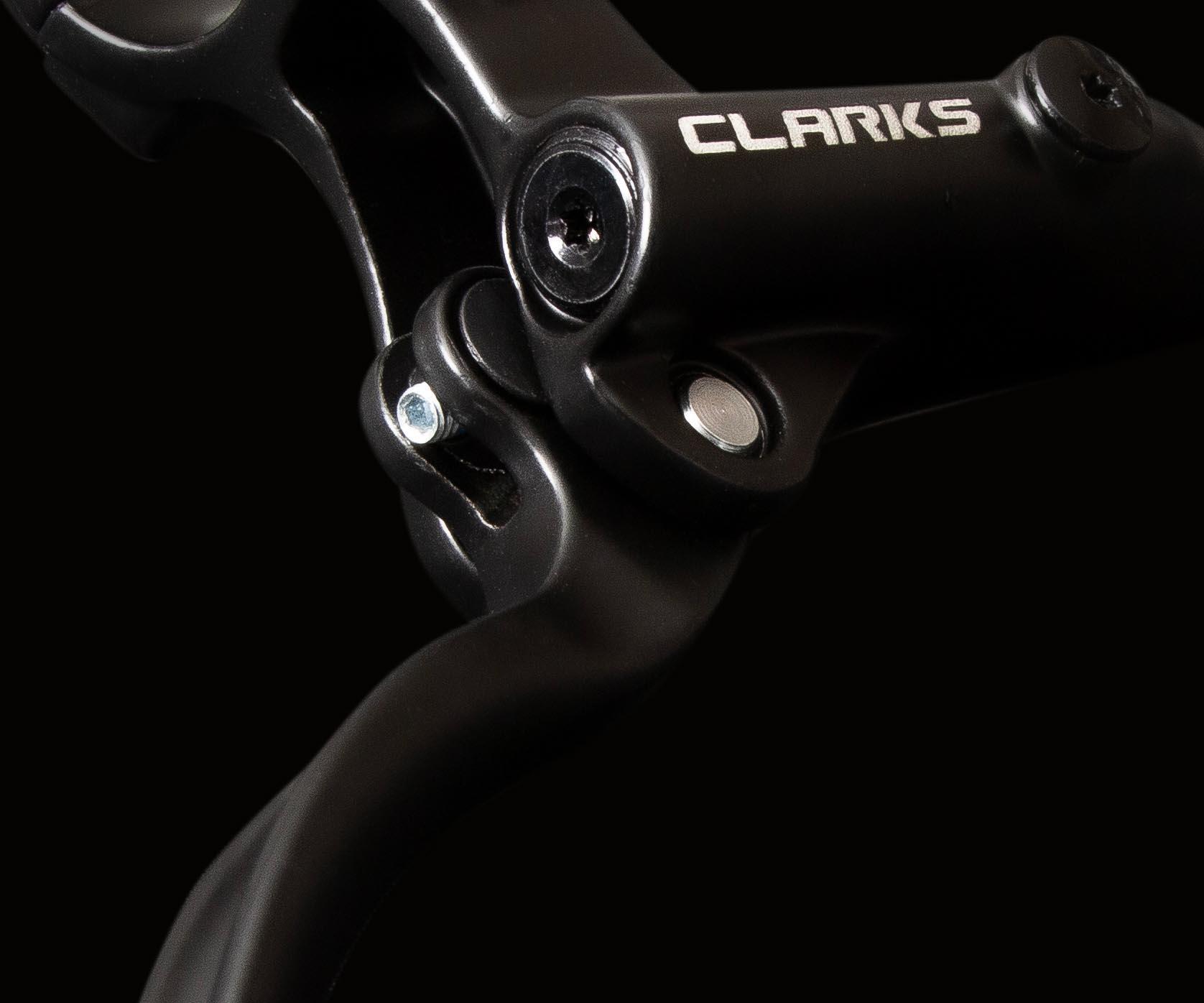 Clarks React 4 Hydraulic Disc Brake Set 4-Piston