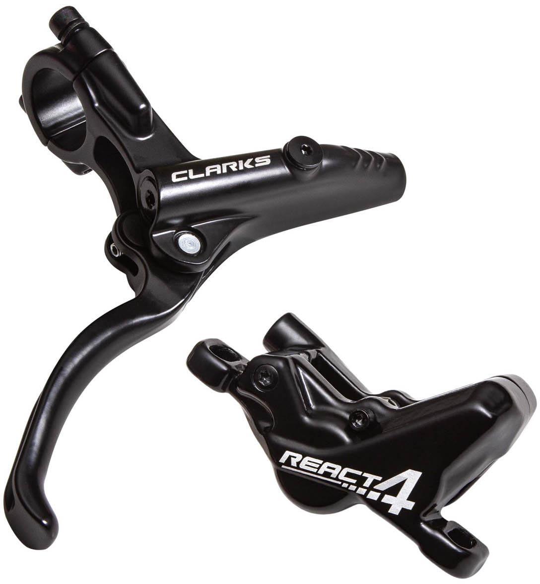Clarks React 4 Hydraulic Disc Brake Set 4-Piston