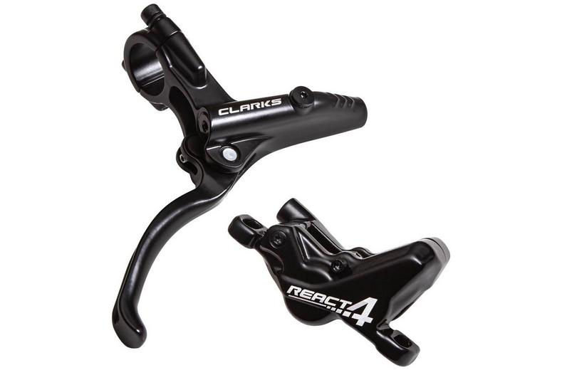 Clarks React 4 Hydraulic Disc Brake Set 4-Piston Clarks React 4 Hydraulic Disc Brake Set 4-Piston