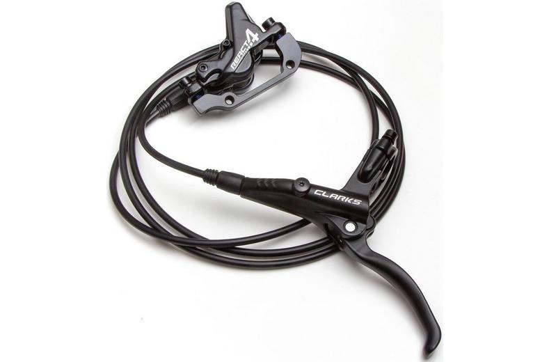 Clarks React 4 Hydraulic Disc Brake Set 4-Piston Clarks React 4 Hydraulic Disc Brake Set 4-Piston