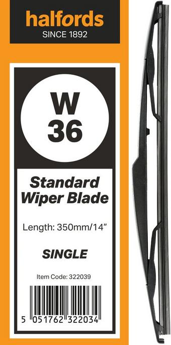 Ford fiesta store wiper blades halfords