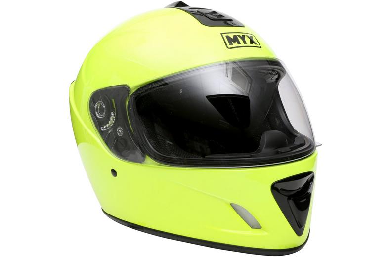 MYX Full Face Motorcycle Helmet - Matt Black, Large (59-60cm) MYX Full Face Motorcycle Helmet - Matt Black, Large (59-60cm)