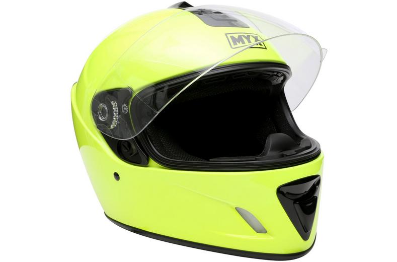 MYX Full Face Motorcycle Helmet - Matt Black, Large (59-60cm) MYX Full Face Motorcycle Helmet - Matt Black, Large (59-60cm)