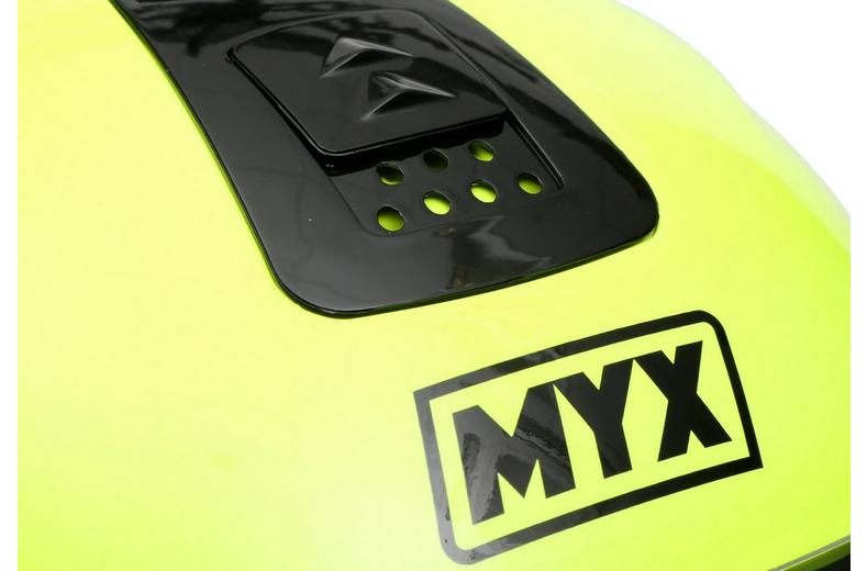 MYX Full Face Motorcycle Helmet - Matt Black, Large (59-60cm) MYX Full Face Motorcycle Helmet - Matt Black, Large (59-60cm)