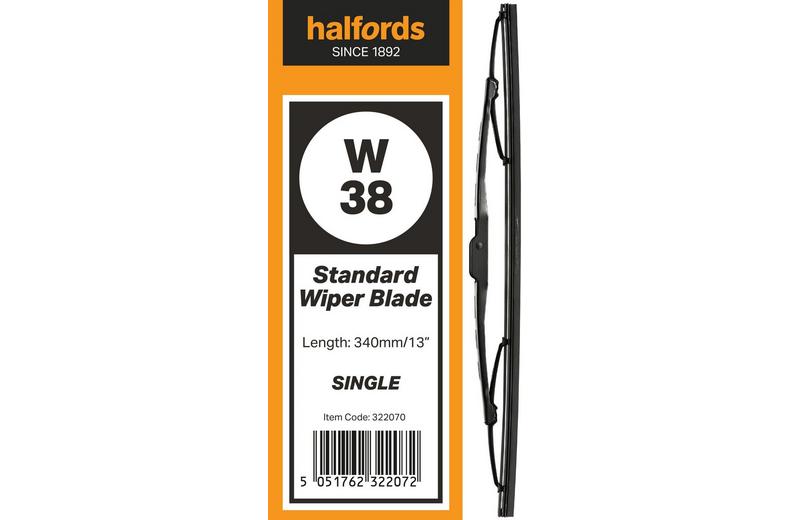 Halfords W38 Wiper Blade - Single Halfords W38 Wiper Blade - Single