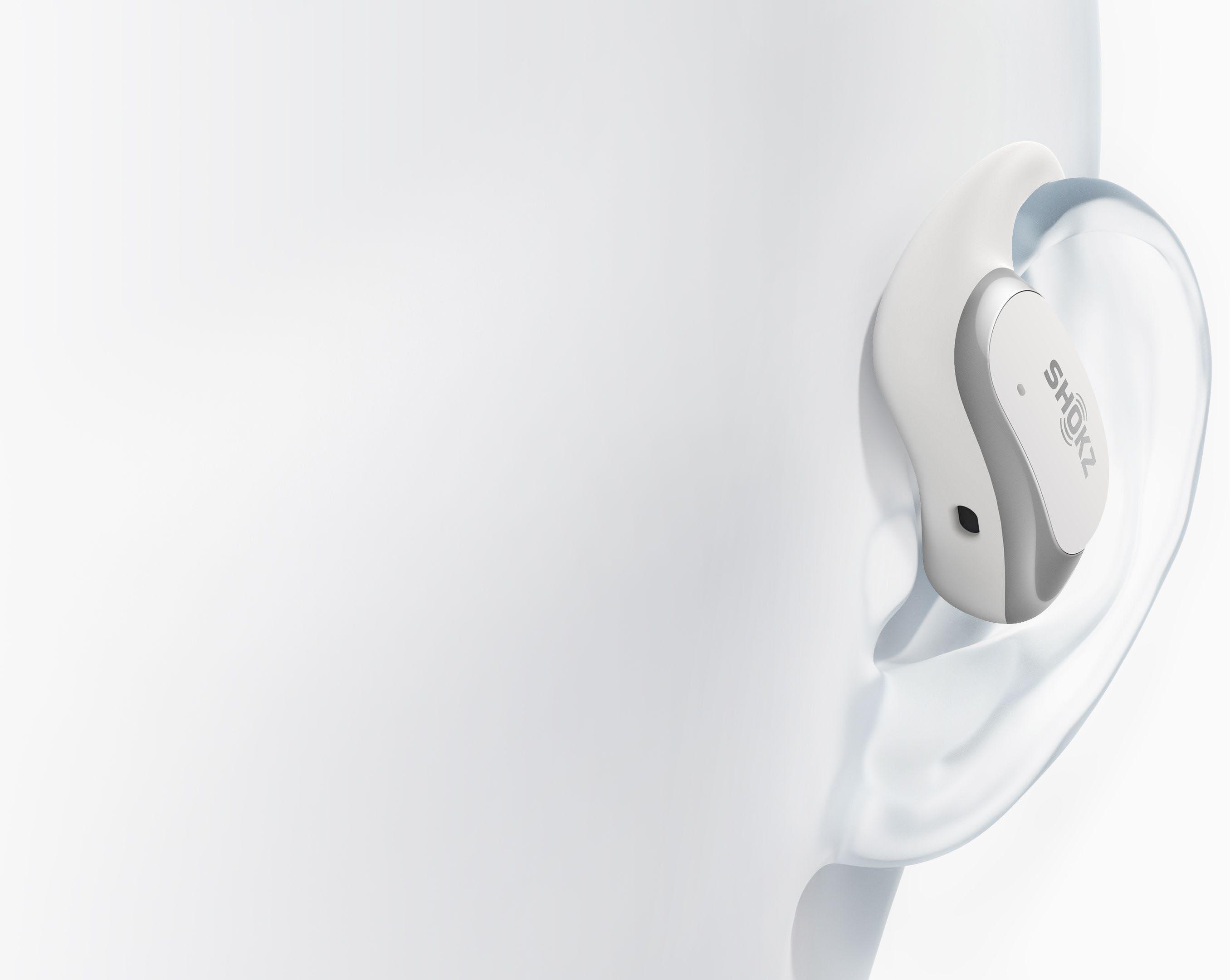 SHOKZ OpenFit Air True Wireless Earbuds - White