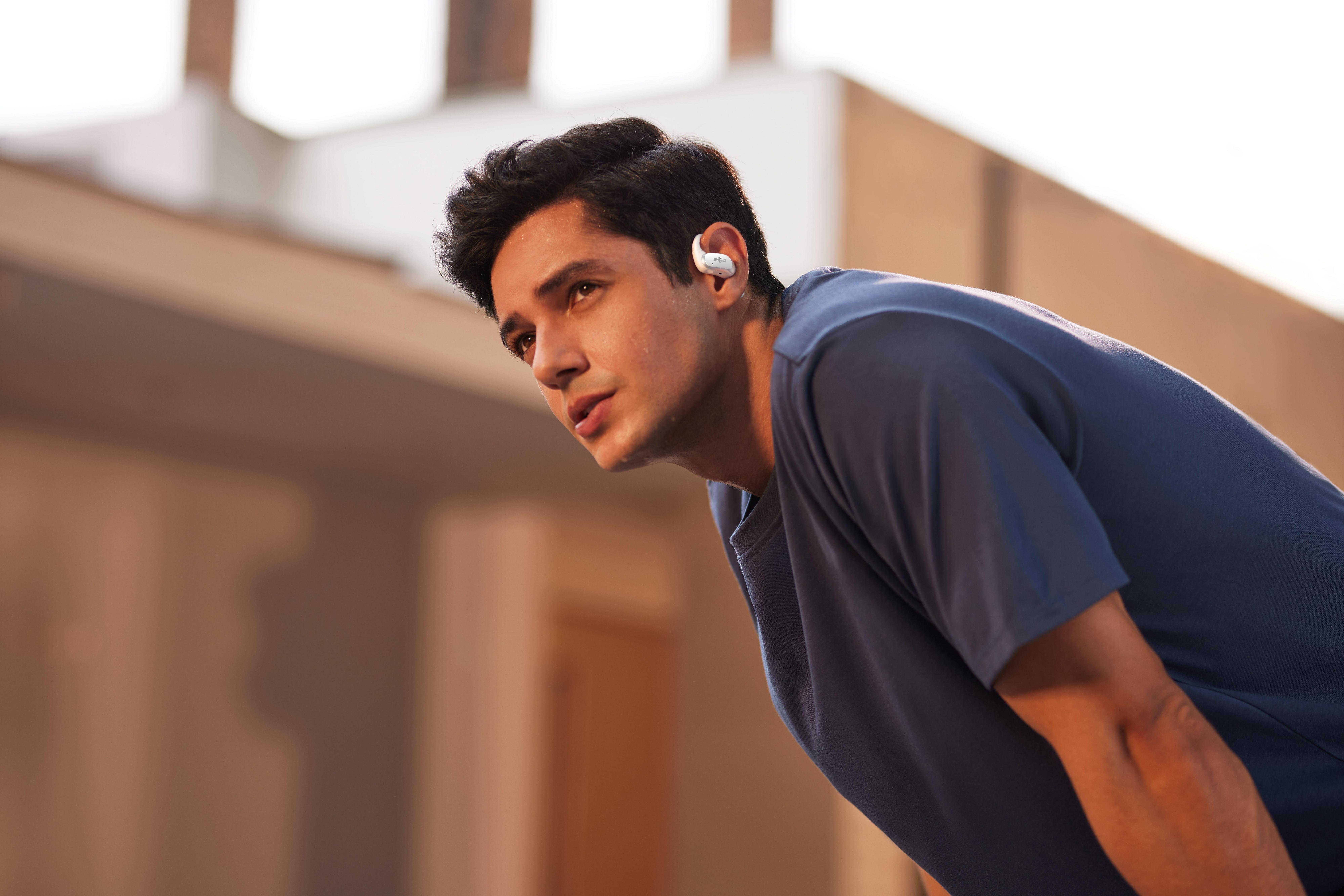 SHOKZ OpenFit Air True Wireless Earbuds - White