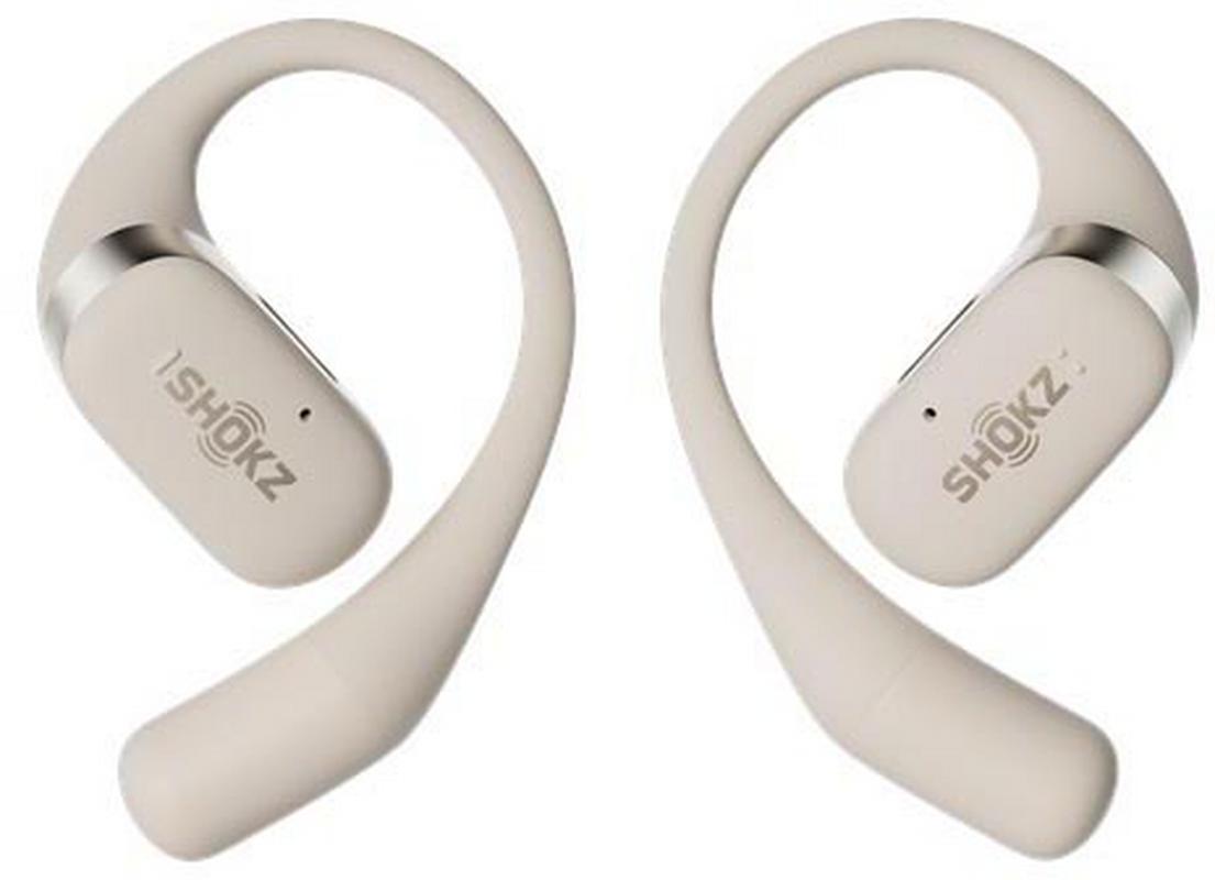 Halfords Shokz Openfit True Wireless Earbuds - Beige | Extra 8% off for BC Members