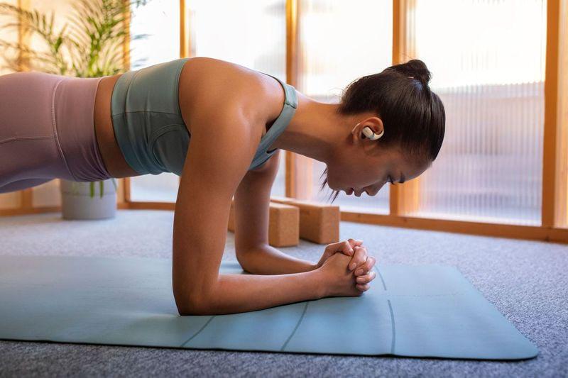 SHOKZ OpenFit True Wireless Earbuds - Beige