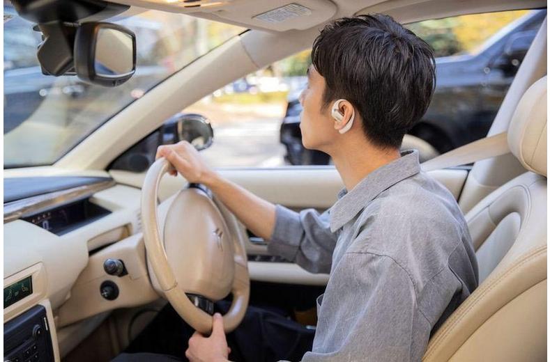 SHOKZ OpenFit True Wireless Earbuds - Beige SHOKZ OpenFit True Wireless Earbuds - Beige