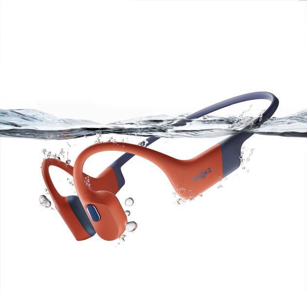 SHOKZ OpenSwimPro Dual-mode Headphones - Red