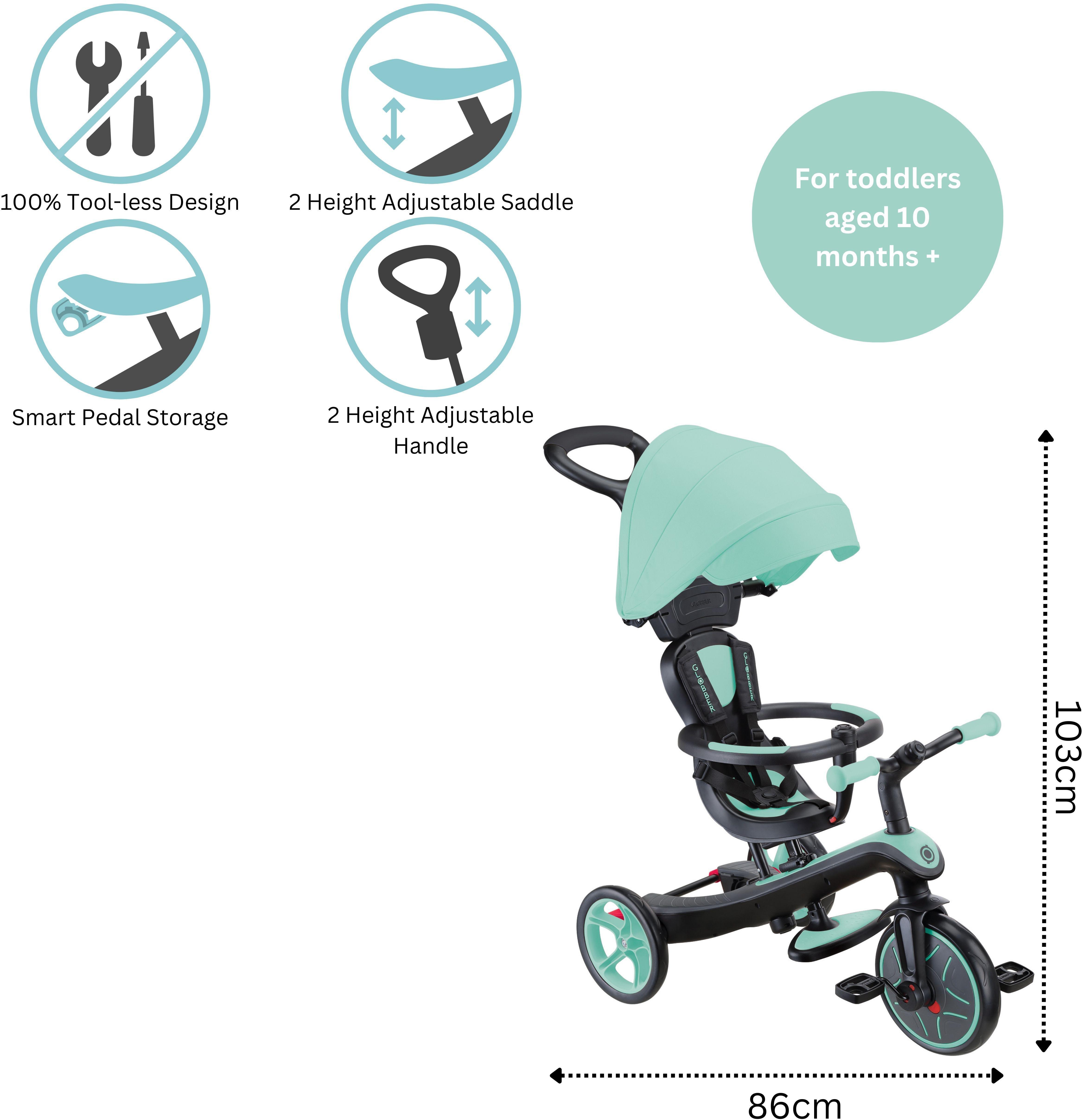 Globber Explorer 4 in 1 Trike