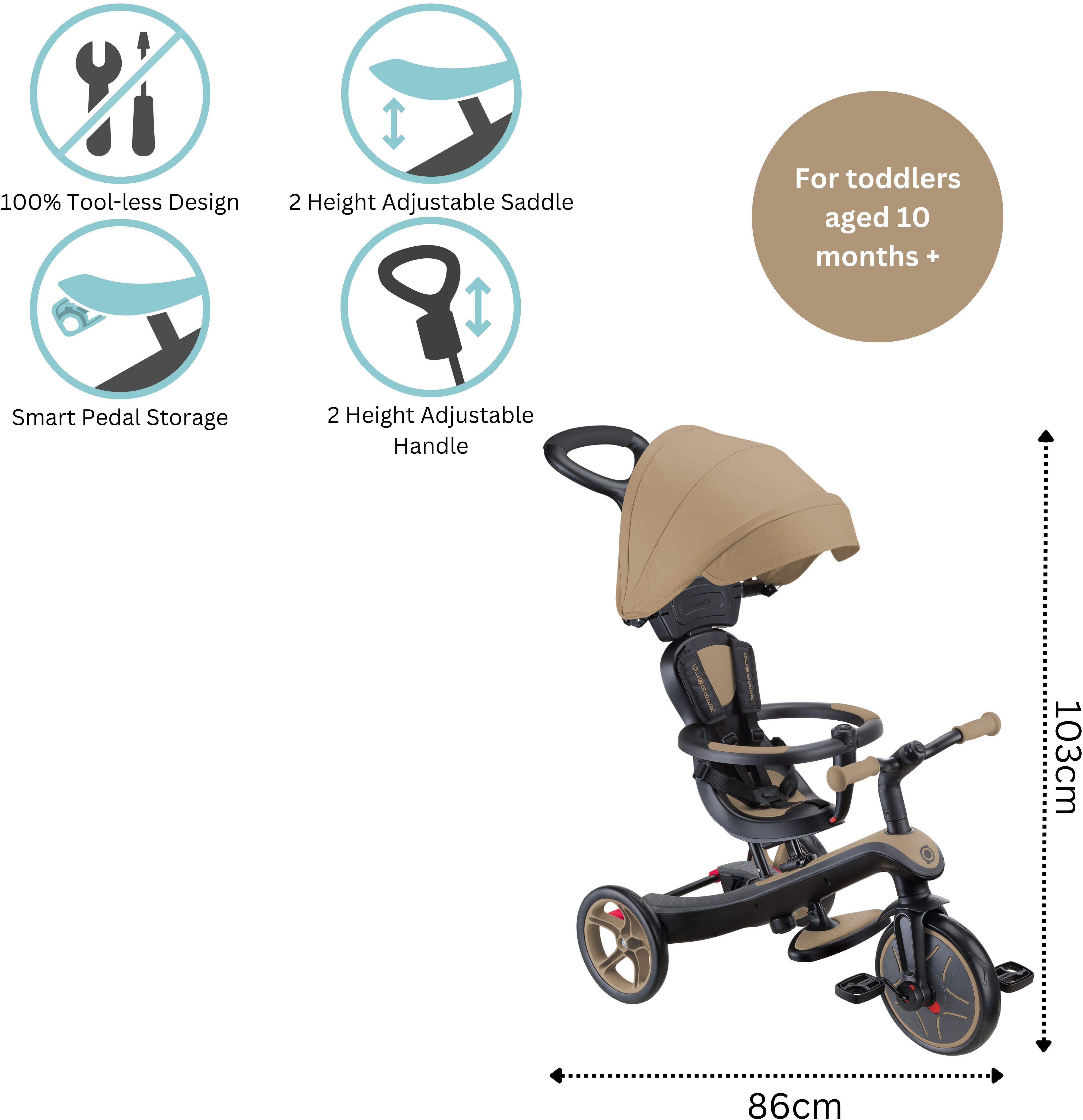 Globber Explorer 4 in 1 Trike