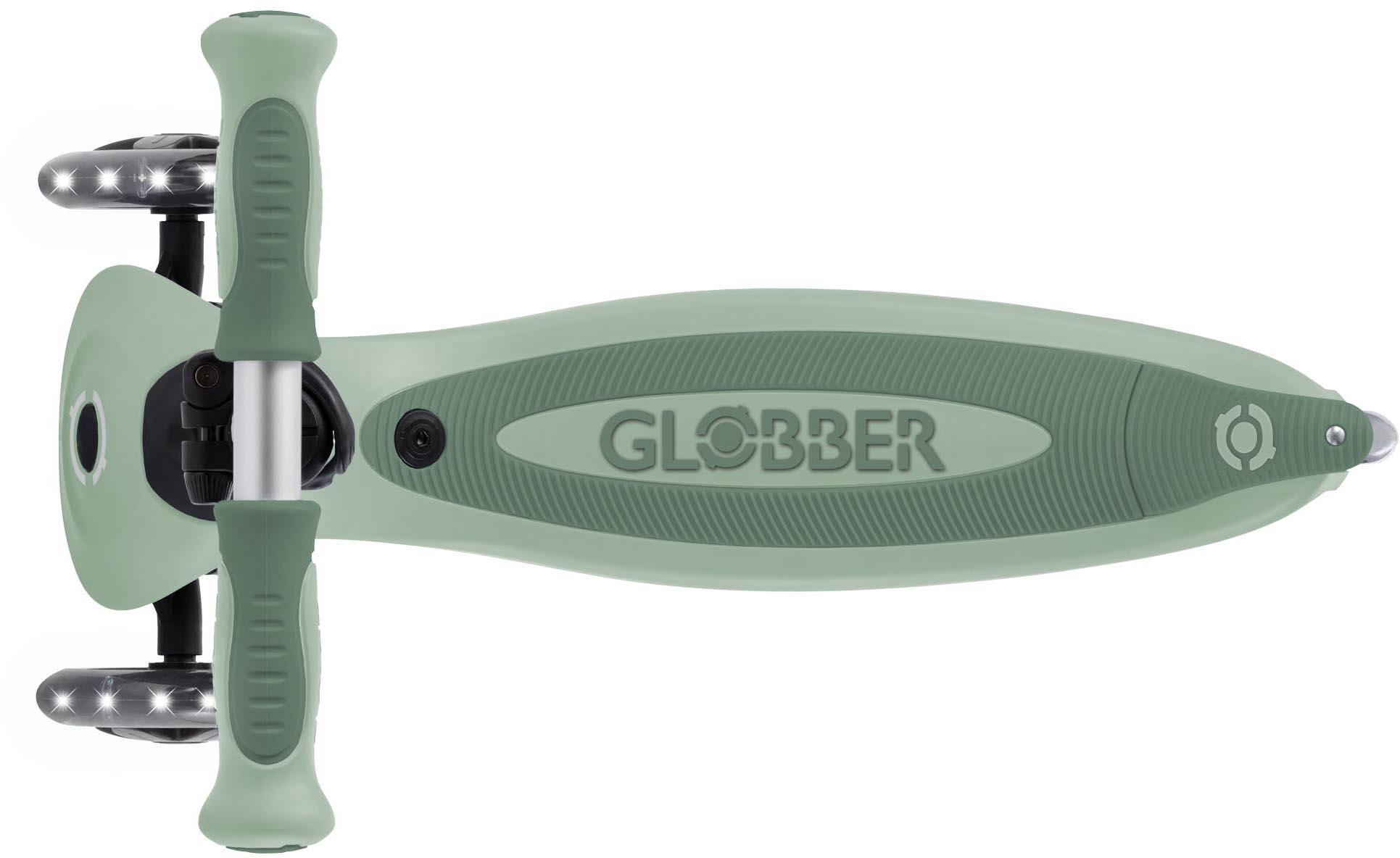 Globber Go Up Foldable Lights Kids Scooter