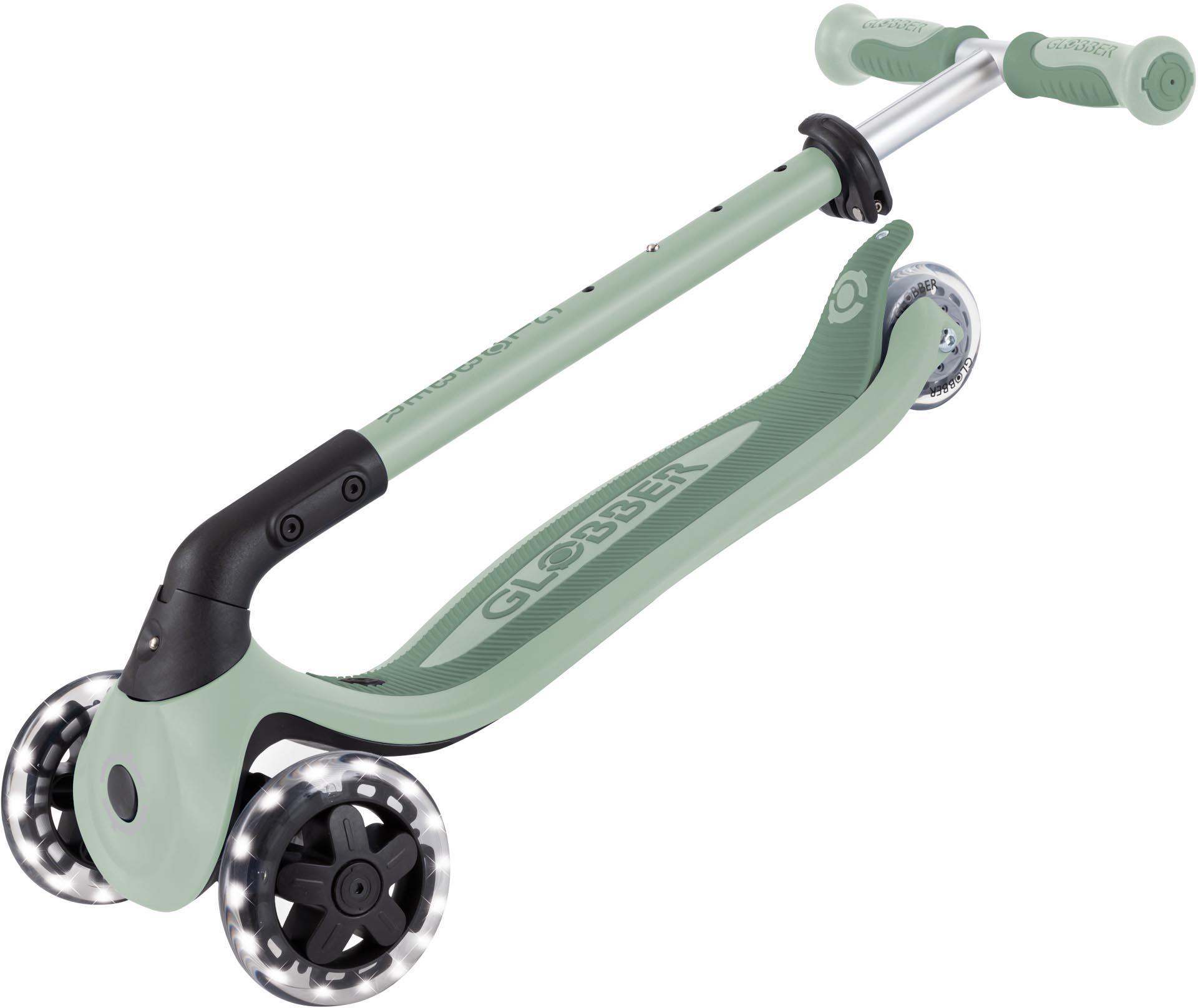 Globber Go Up Foldable Lights Kids Scooter