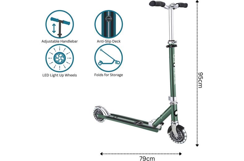 Globber Flow Element Lights Scooter Globber Flow Element Lights Scooter