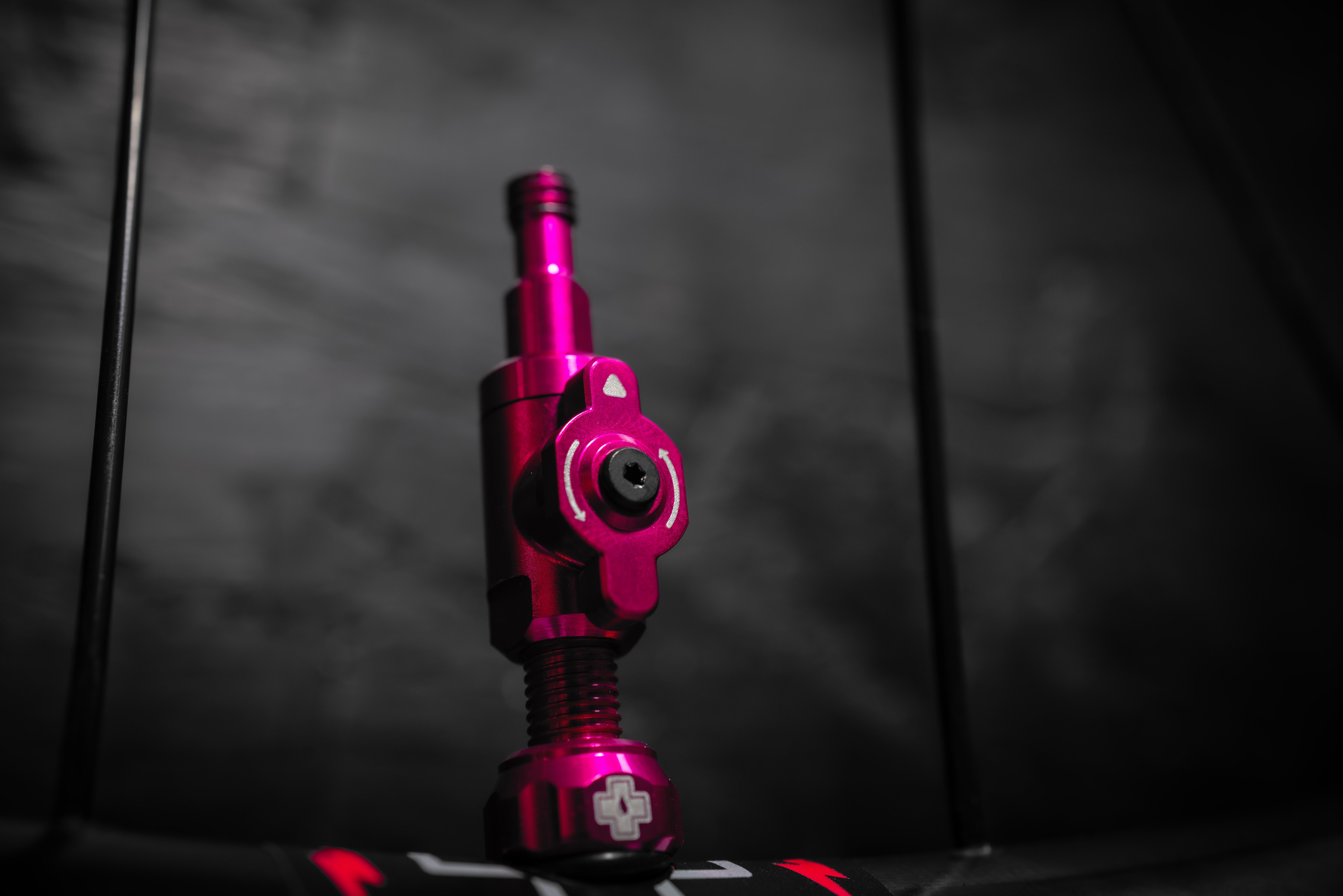 Muc-Off Big Bore Lite Tubeless Valves 35mm Pink | Halfords UK