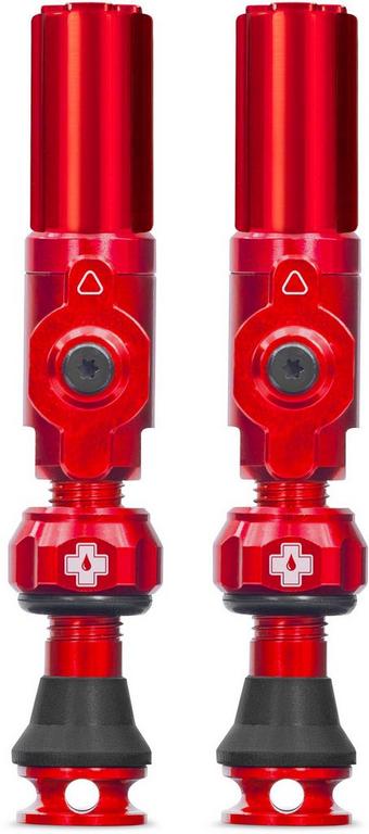 Muc-Off Big Bore Hybrid Tubeless Valves 30mm Red