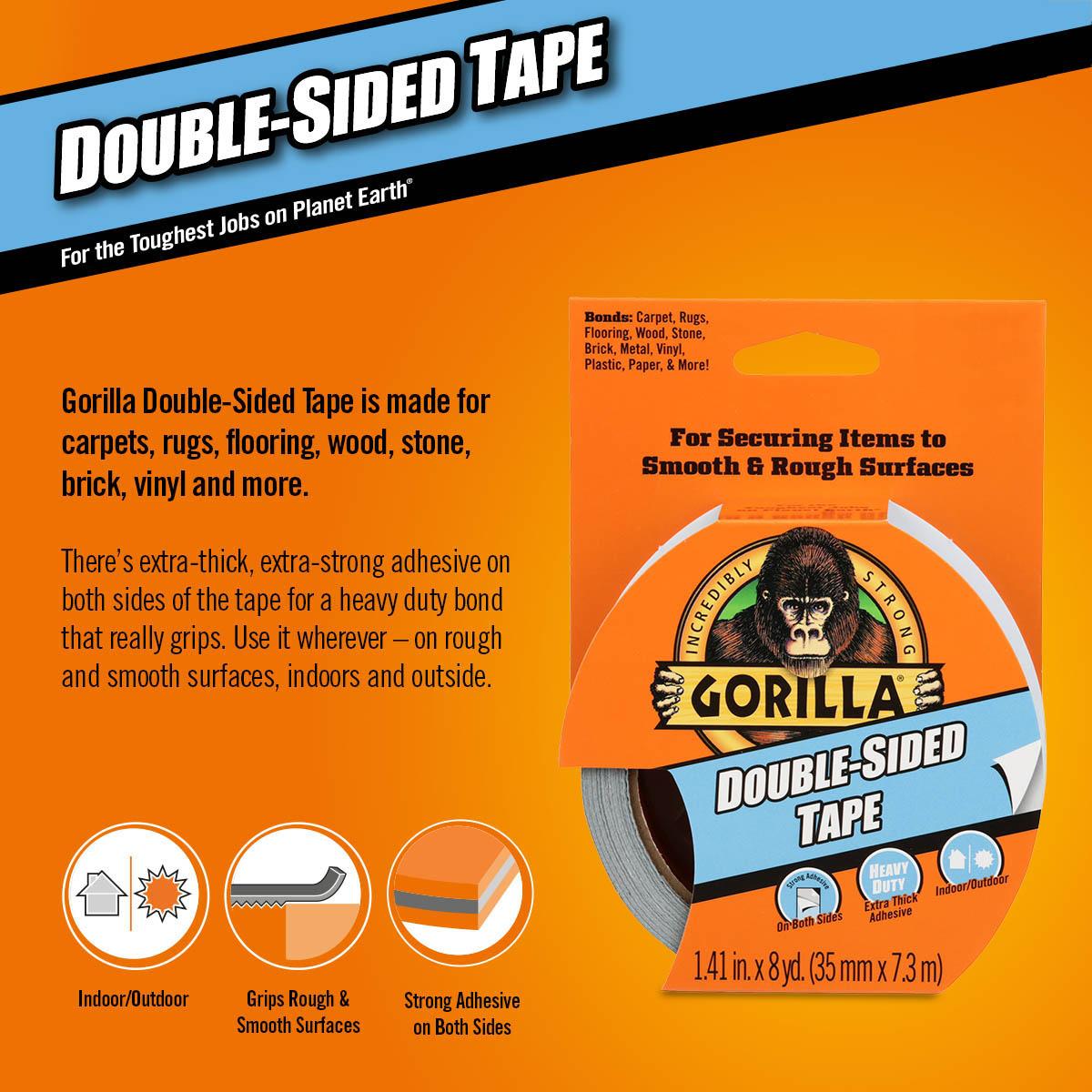 Gorilla Double Sided Tape 7.3m