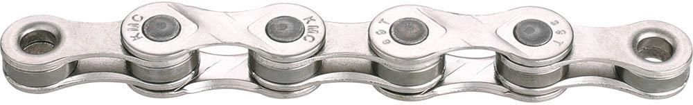 KMC E9 E-Bike 9 Speed Chain, Silver, 122L