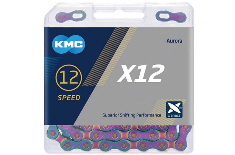 KMC X12 12 Speed Chain, Aurora Blue, 126L KMC X12 12 Speed Chain, Aurora Blue, 126L