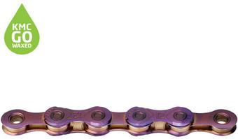 KMC TT12 Neo Chrome Waxed 12 Speed Chain, 126L