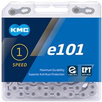 Halfords KMC Kmc E101 Ept Single Speed Chain, Silver, 112L | Extra 8% off for BC Members