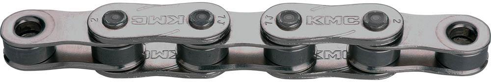 KMC Z1eHX Wide EPT Single Speed Chain, Silver, 112L