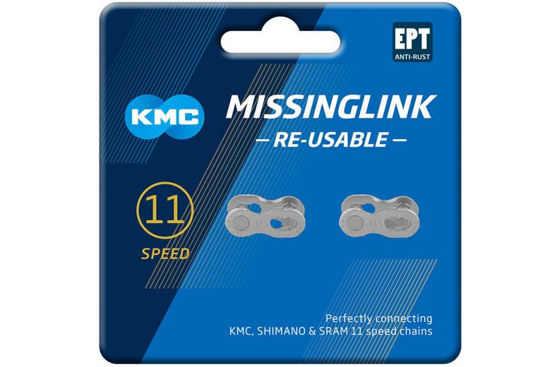 KMC 11R EPT 11 Speed Missing Links, Silver KMC 11R EPT 11 Speed Missing Links, Silver