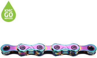 KMC X12 Waxed 12 Speed Chain, 126L, Aurora Blue