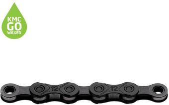 KMC X12 Waxed 12 Speed Chain, 126L, Black