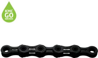 Halfords KMC Kmc Dlc11 Waxed 11 Speed Chain, 118L, Black | Extra 8% off for BC Members