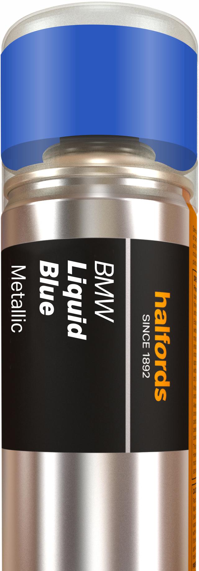 Halfords BMW Liquid Blue Car Spray Paint 300ml Halfords UK
