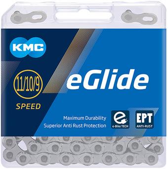 KMC eGlide EPT Cues Chain, Silver, 118L