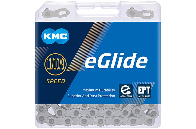 KMC eGlide EPT Cues Chain, Silver, 118L KMC eGlide EPT Cues Chain, Silver, 118L